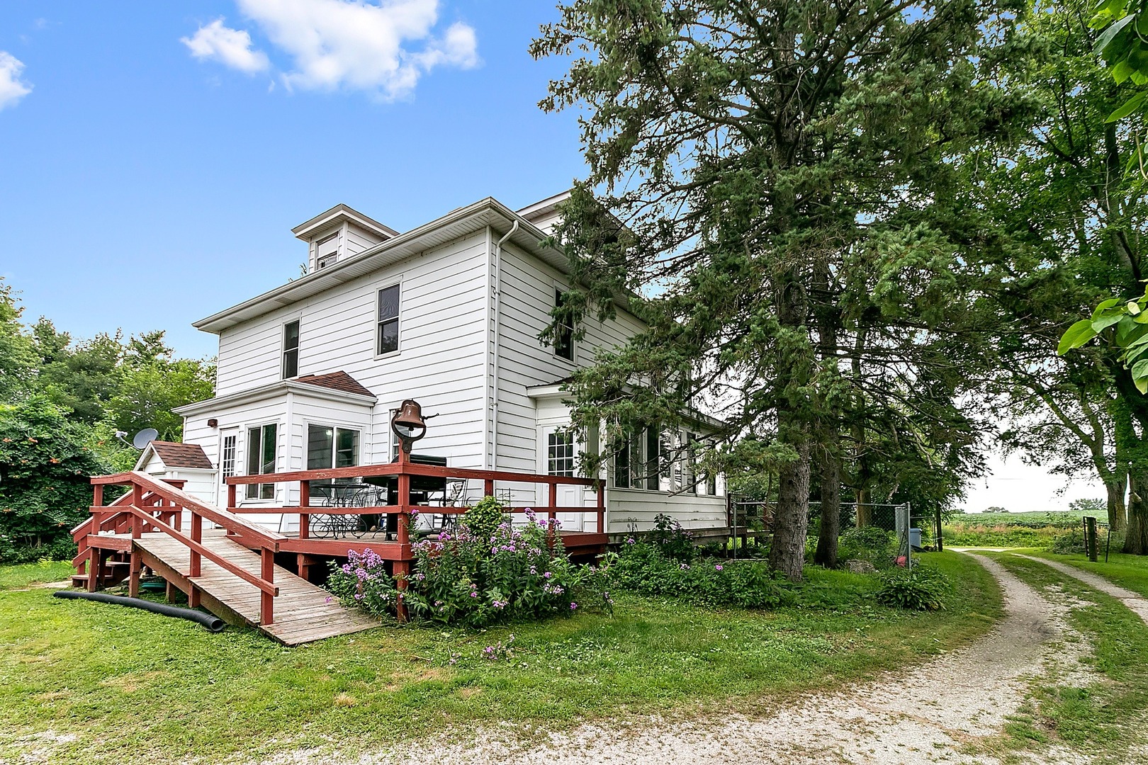 231 East Corning Road Beecher, IL 60401 - Photo 1 of 1 a view of a house with a backyard