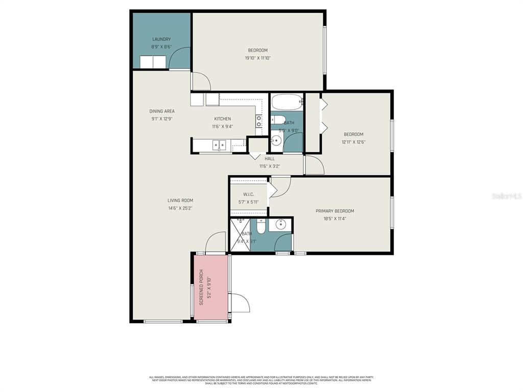9204 Golf View Drive New Port Richey, FL 34655 - Photo 33 of 33 a picture of a floor plan