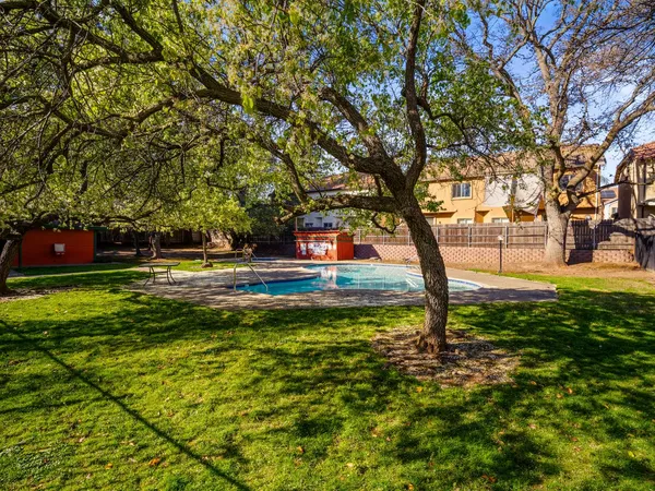 a view of yard with tree