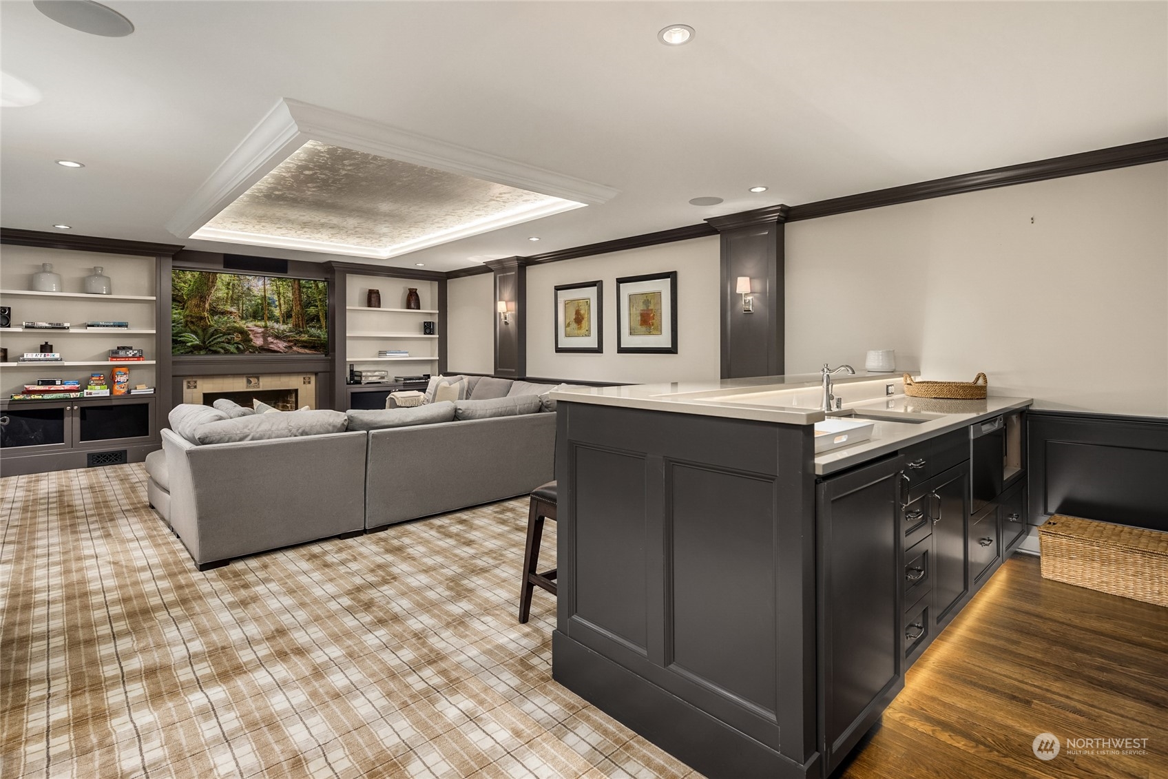 2045 Parkside Drive East Seattle, WA 98112 - Photo 34 of 38 a kitchen with stainless steel appliances granite countertop a sink stove and refrigerator