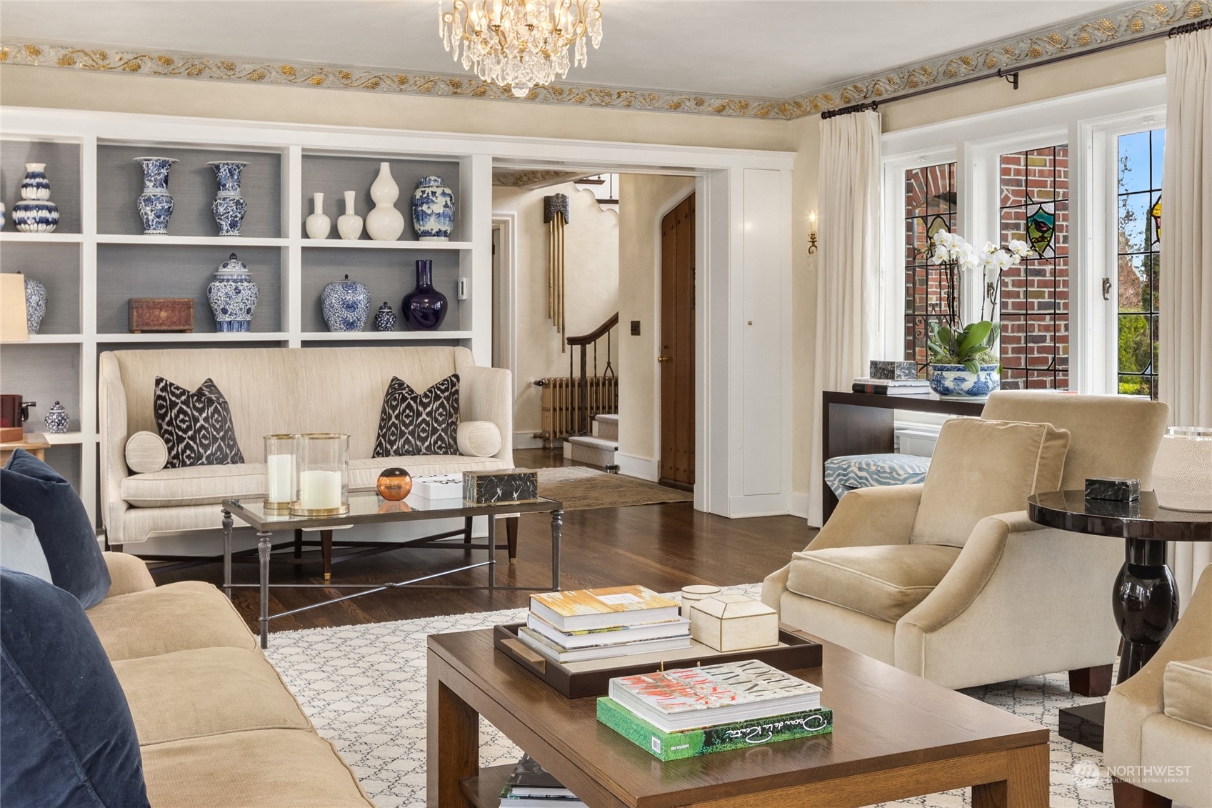 2045 Parkside Drive East Seattle, WA 98112 - Photo 8 of 38 a living room with furniture and a window