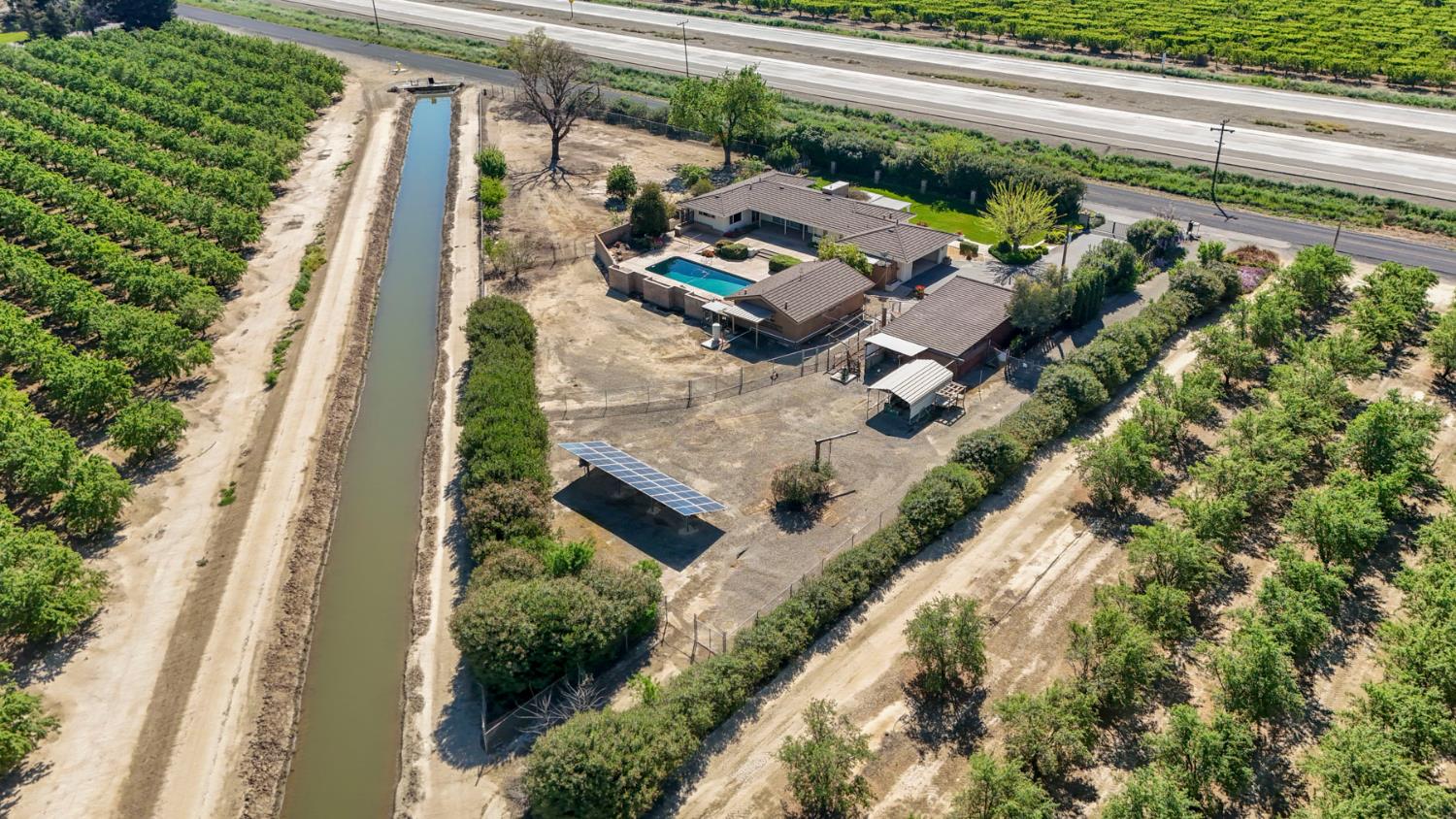 2465 Vernalis Road Tracy, CA 95304 - Photo 55 of 55 an aerial view of a house with a yard