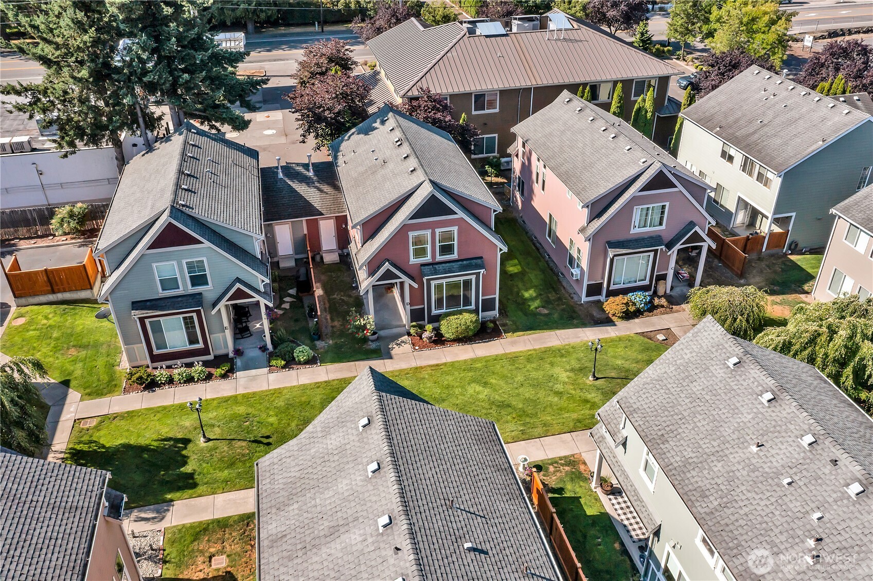 1720 Garfield Street, Unit 4 Enumclaw, WA 98022 - Photo 5 of 38 an aerial view of a house