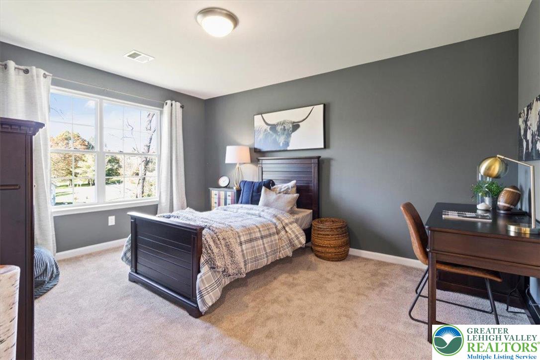 77 Tumble Creek Road, Unit 14 Easton, PA 18042 - Photo 26 of 33 Bedroom *Photos are of a previously built model home. Finishes, features, and options may vary*