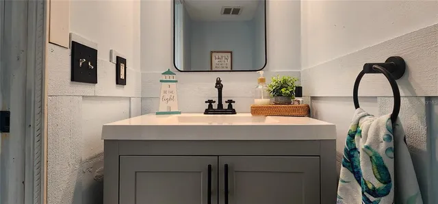 a bed room with a bed and a couch