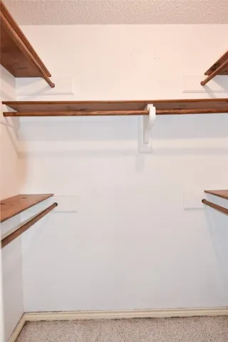 a close up view of racks