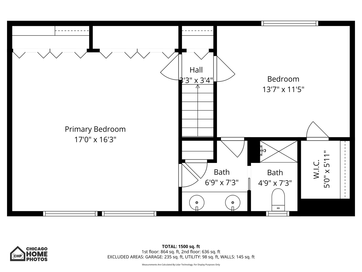 1081 Pinehurst Lane Schaumburg, IL 60193 - Photo 24 of 26 a picture of a black and white photo