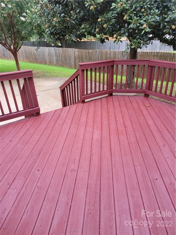 2449 Smith Cove Road Denver, NC 28037 - Photo 17 of 18 a view of wooden deck