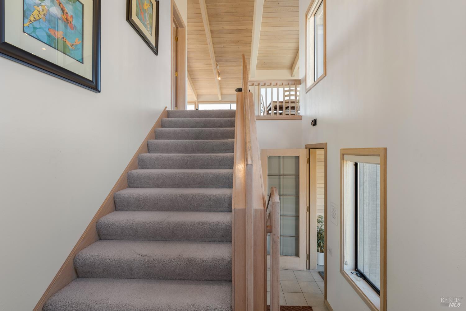 256 Ballast Road The Sea Ranch, CA 95497 - Photo 22 of 66 Stairs up from entry level