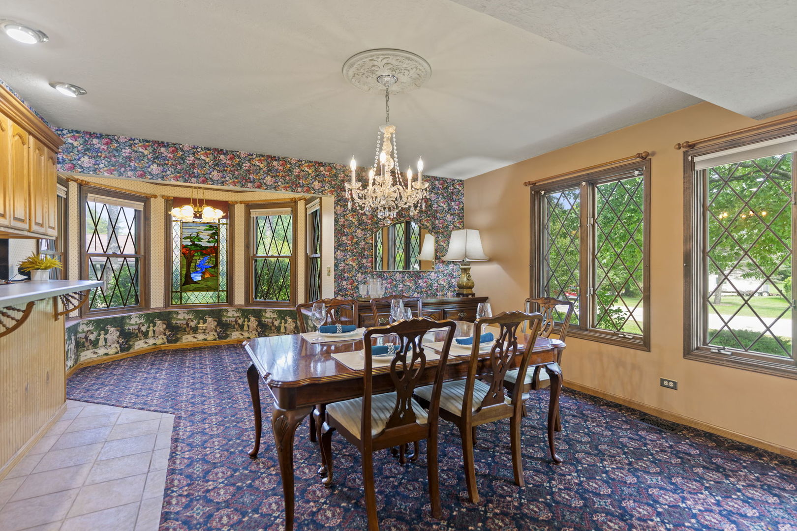 4511 Hanover Drive Crystal Lake, IL 60012 - Photo 13 of 68 a view of a dining room with furniture window and outside view