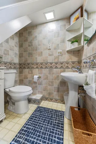 a view of storage and utility room