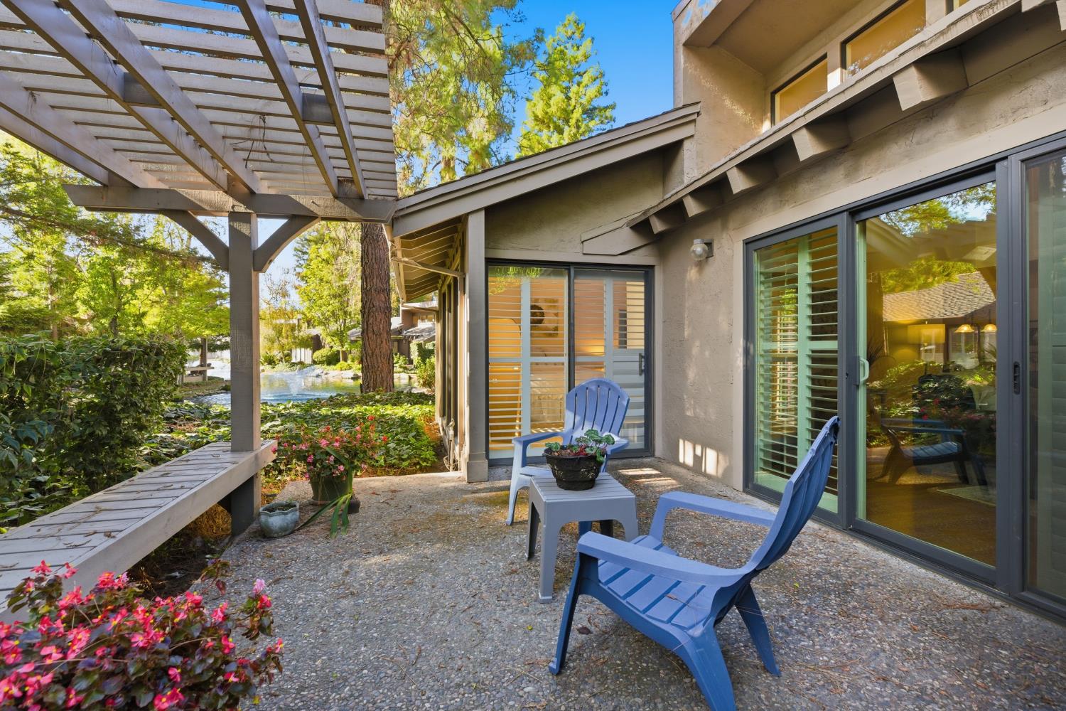 1833 Edgebrook Drive, Unit A Modesto, CA 95354 - Photo 24 of 43 a building outdoor space with seating area and furniture