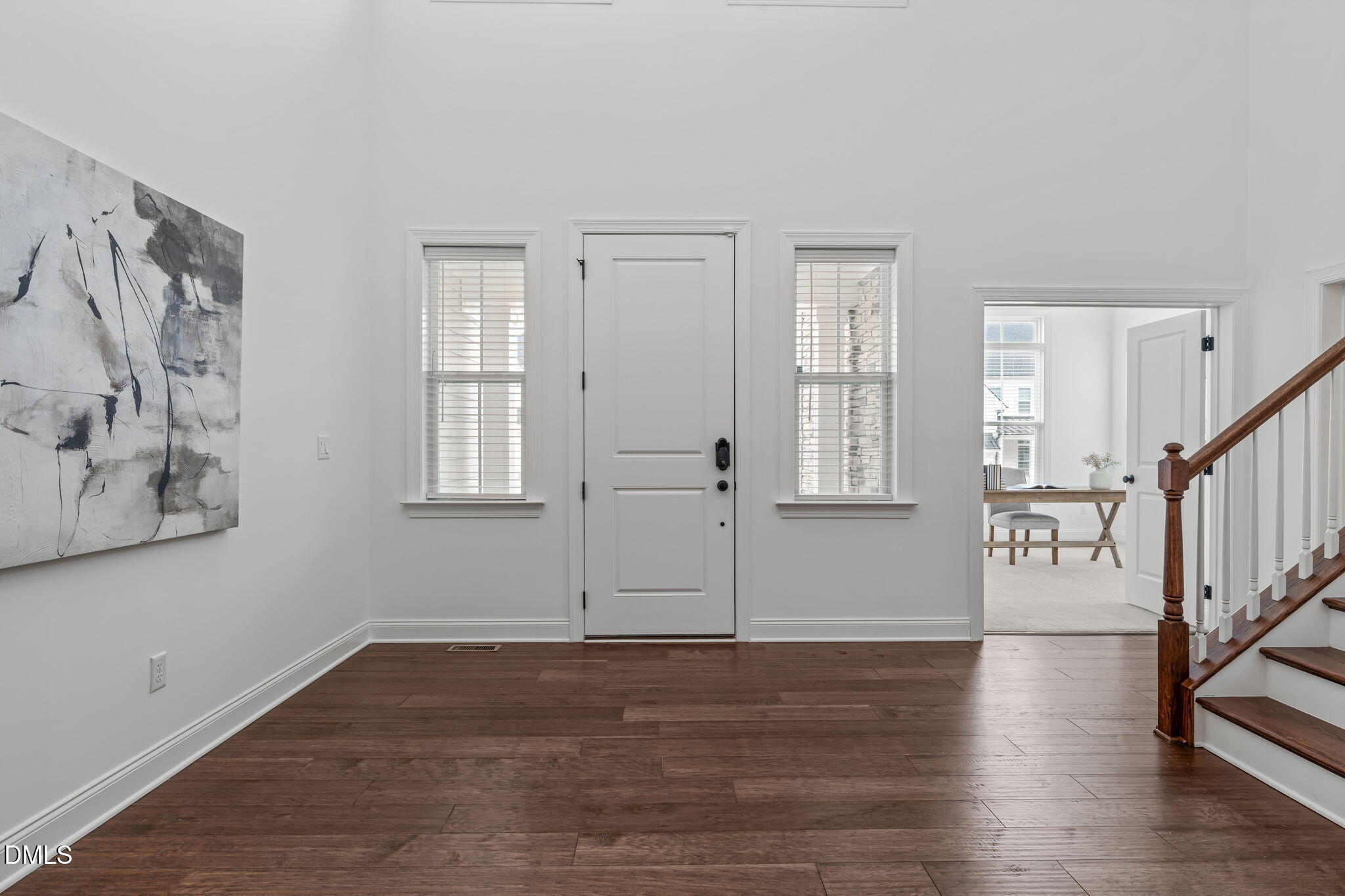 508 White Oak Pond Road Apex, NC 27523 - Photo 4 of 73 Double Foyer Allows Ample Natural Light