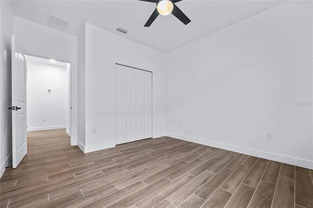 wooden floor in an empty room