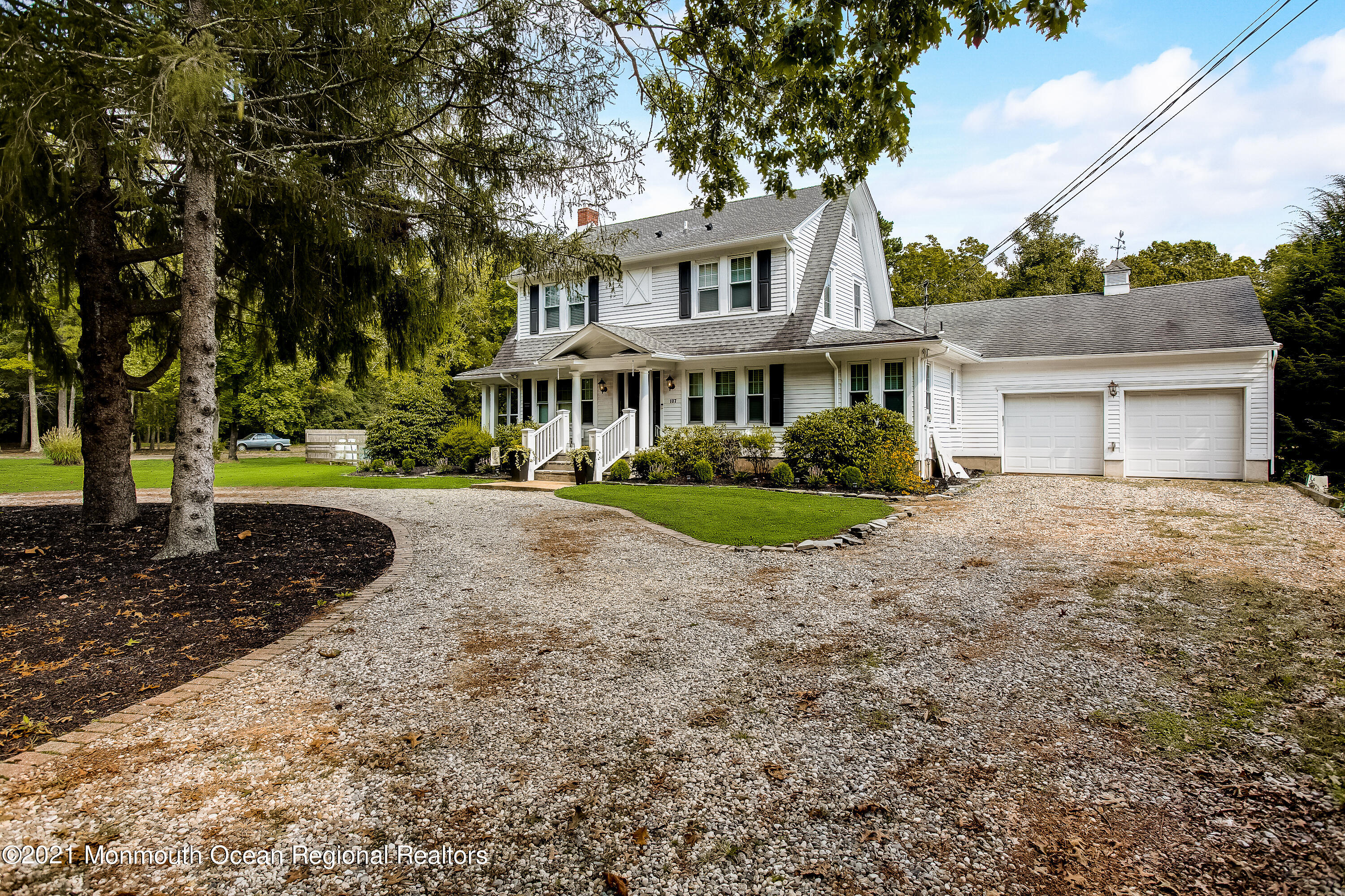107 Brown Road Howell, NJ 07731 - Photo 39 of 43 a front view of a house with a yard