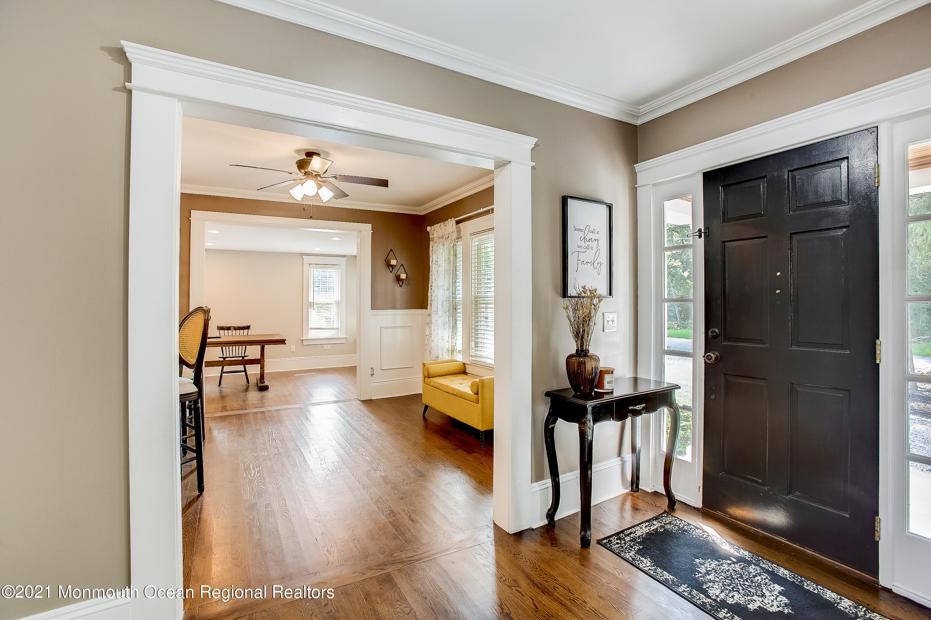 107 Brown Road Howell, NJ 07731 - Photo 5 of 43 a living room with furniture and a wooden floor