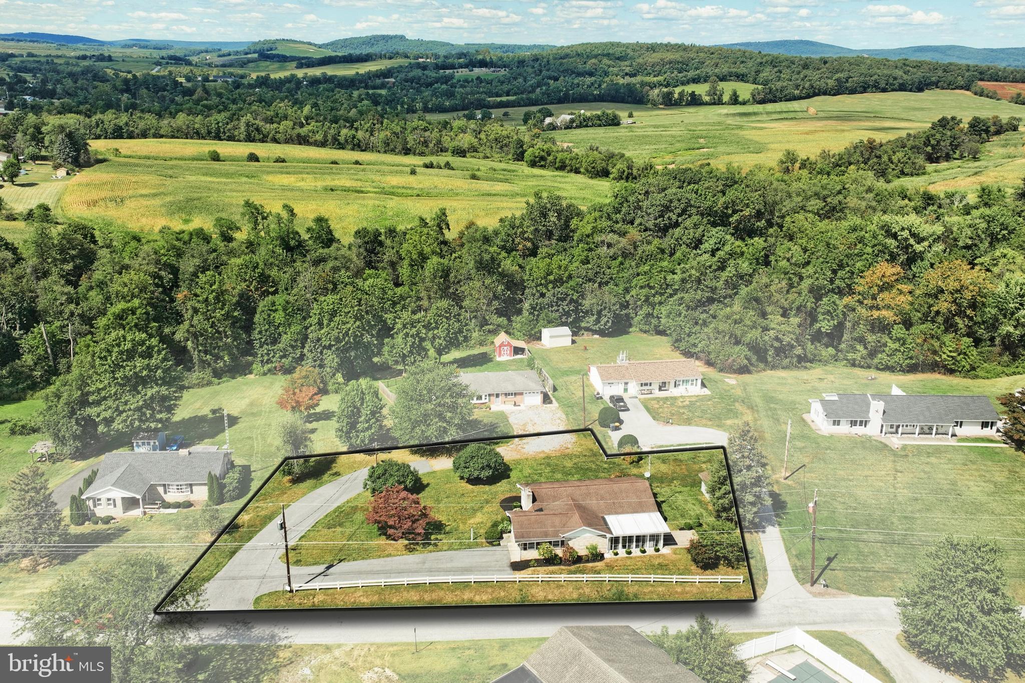 181 Harrisburg Street York Springs, PA 17372 - Photo 4 of 44 a view of a lake with a mountain