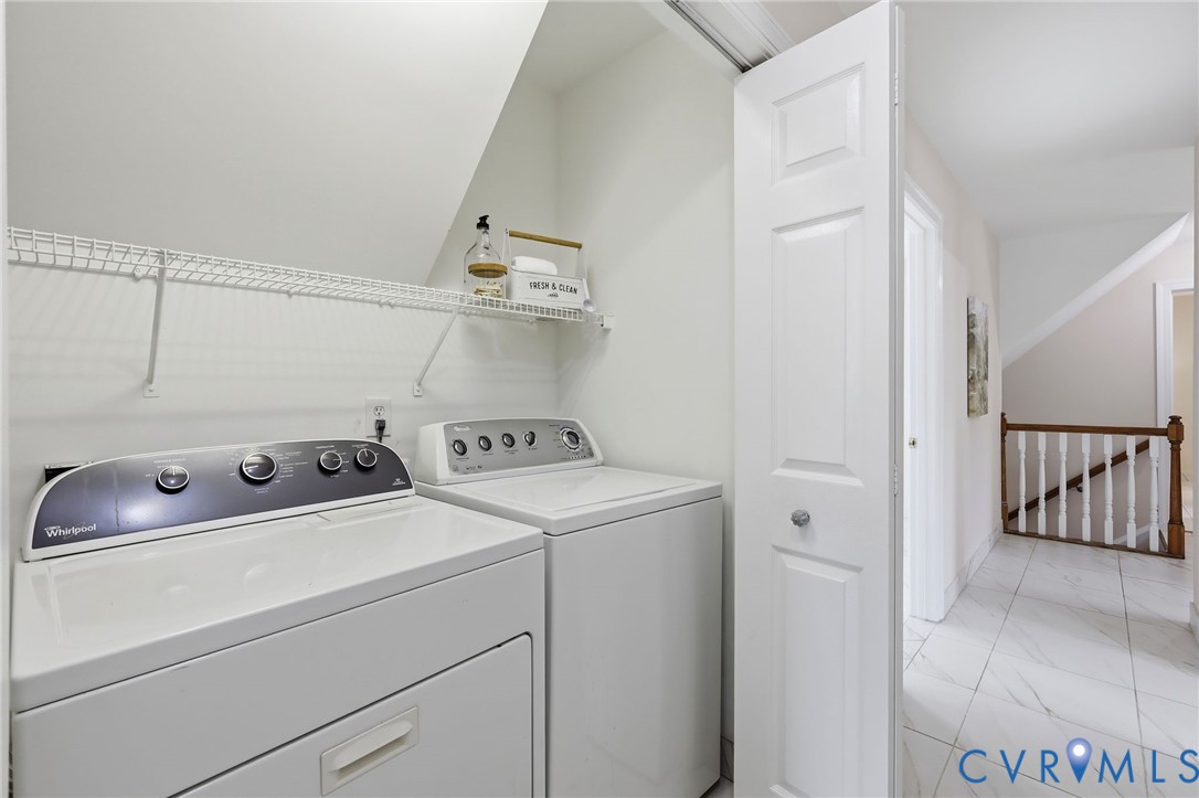 4180 Innesbrook Road Glen Allen, VA 23060 - Photo 30 of 54 Dedicated laundry area featuring a washer and drye