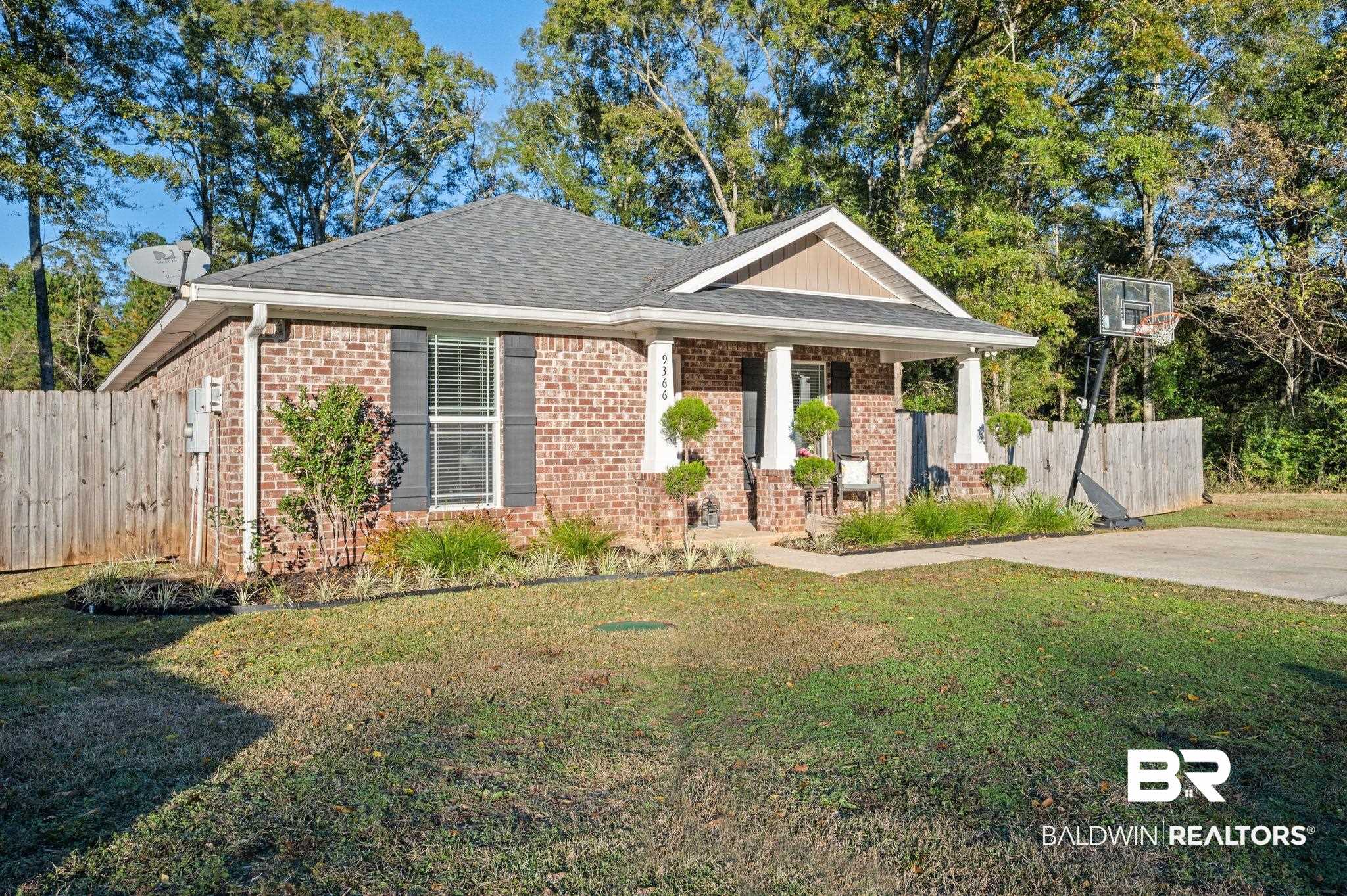 9366 Fox Run Court Semmes, AL 36575 - Photo 3 of 29 View of front of home featuring a front lawn
