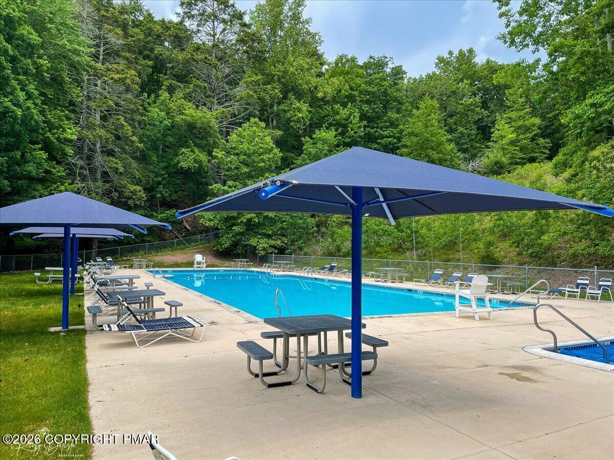 5873 Decker Road Bushkill, PA 18324 - Photo 43 of 57 Mountainside pool 2nd view