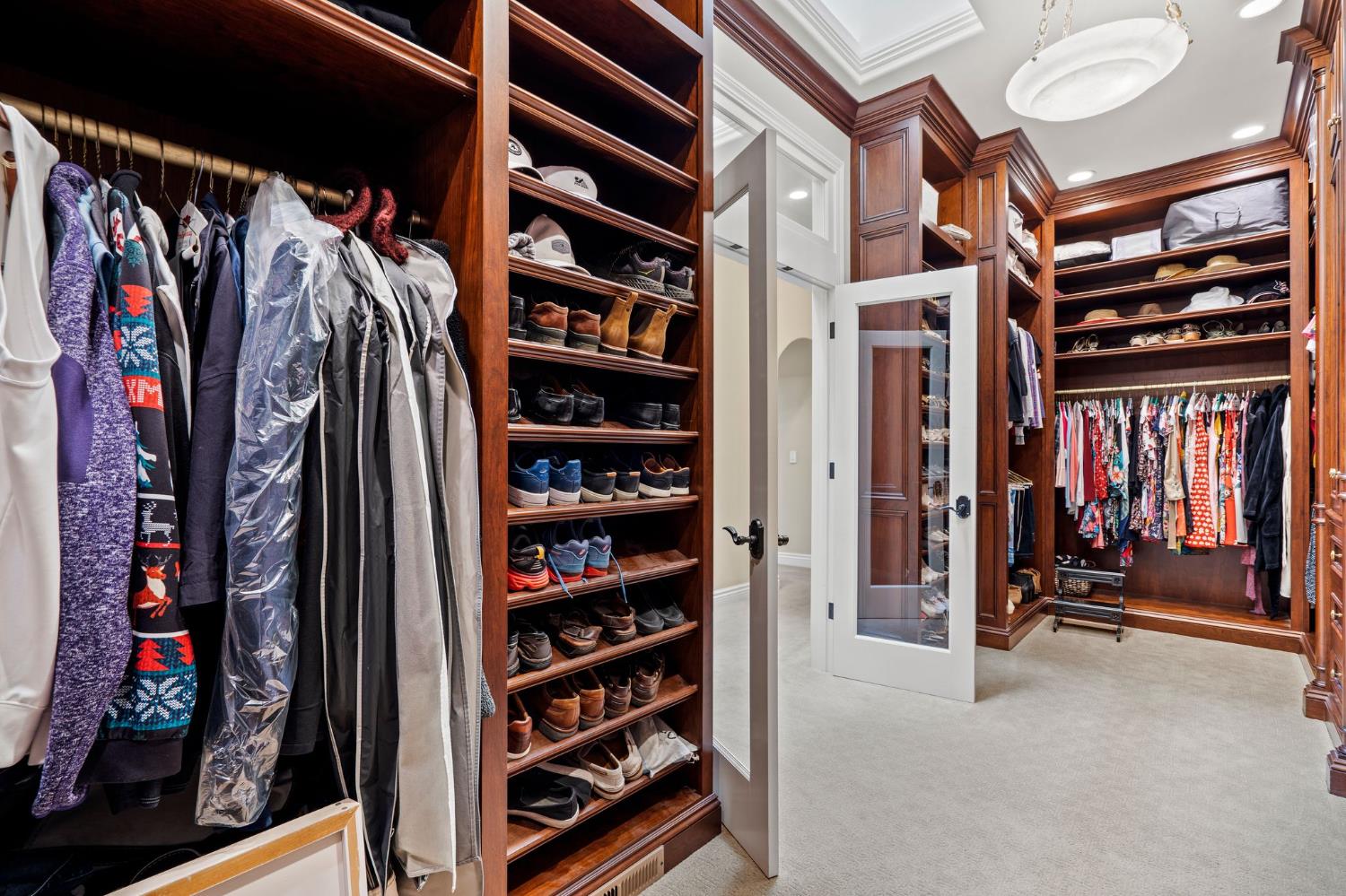 10676 Wilton Road Elk Grove, CA 95624 - Photo 41 of 71 a view of walk in closet with clothes and shoes