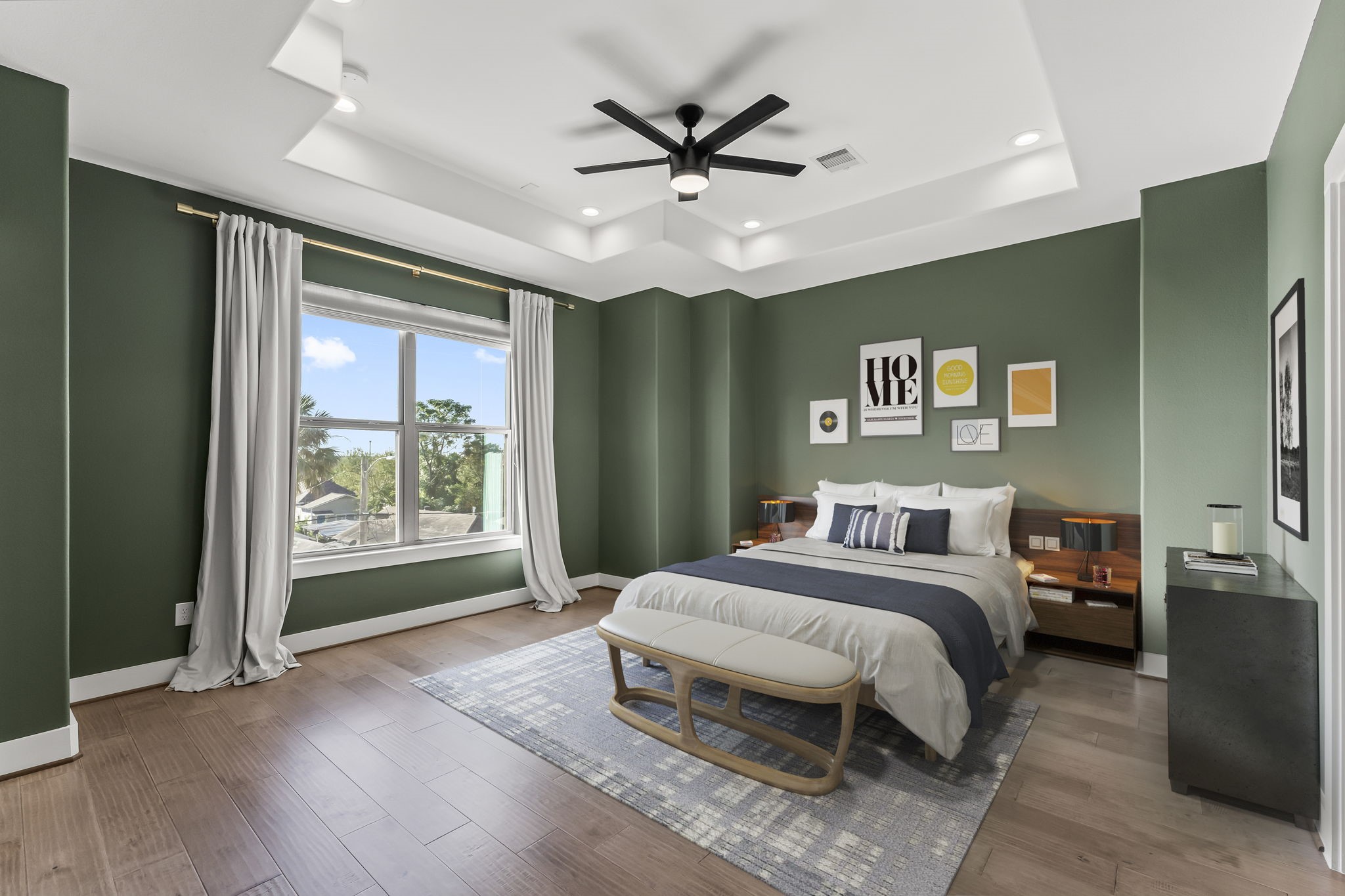 1602 Chestnut Street Houston, TX 77009 - Photo 7 of 49 a bedroom with a bed and window