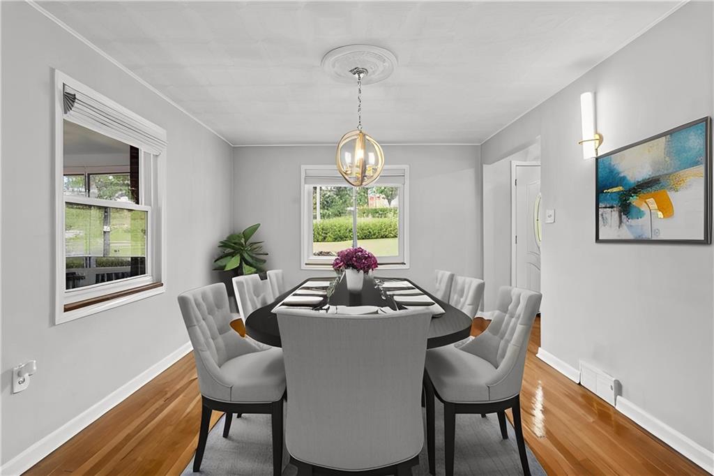 2936 Brodhead Road Aliquippa, PA 15001 - Photo 12 of 47 a dining room with furniture and window
