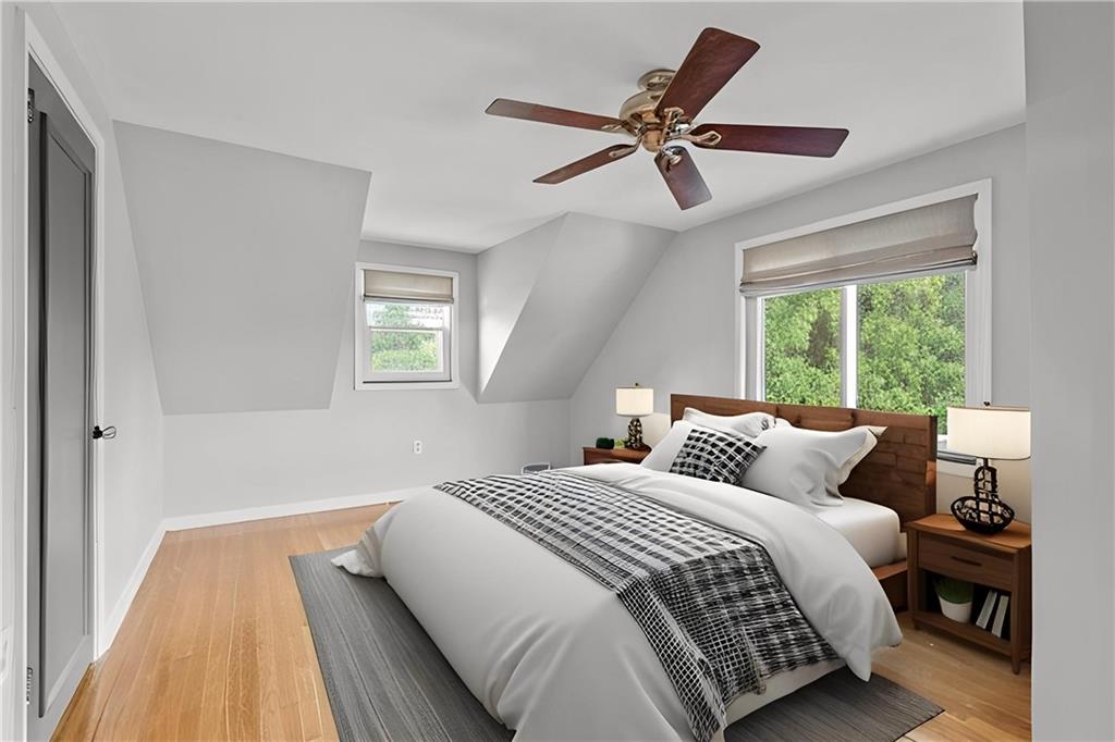 2936 Brodhead Road Aliquippa, PA 15001 - Photo 27 of 47 a bedroom with a large bed and a window