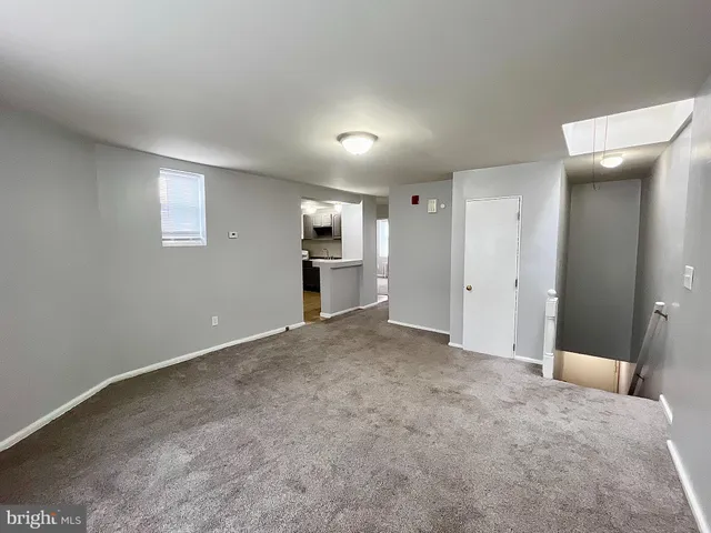 a view of empty room