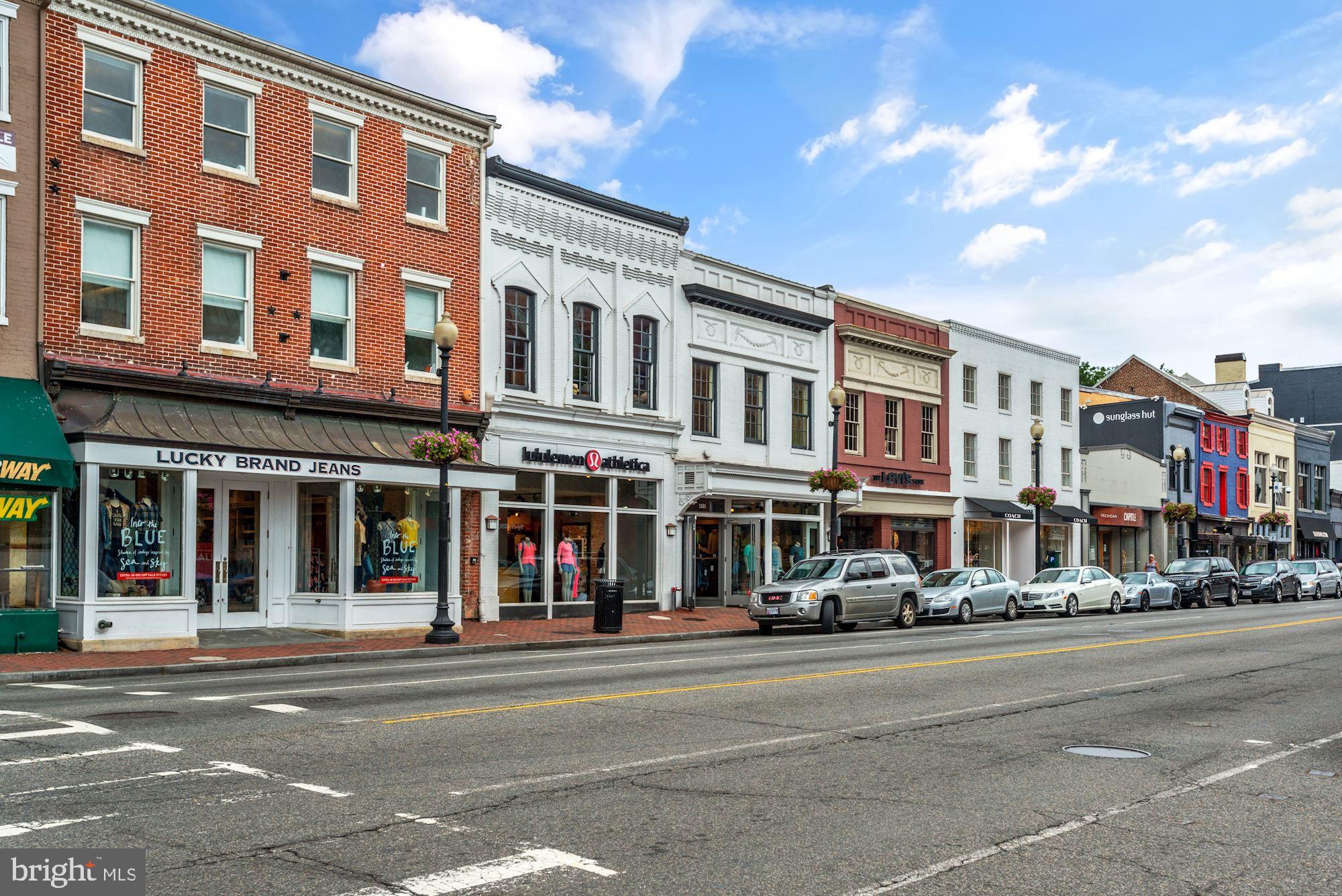 1045 31st Street Northwest, Unit 21 Washington, DC 20007 - Photo 34 of 35 a front view of an apartment building