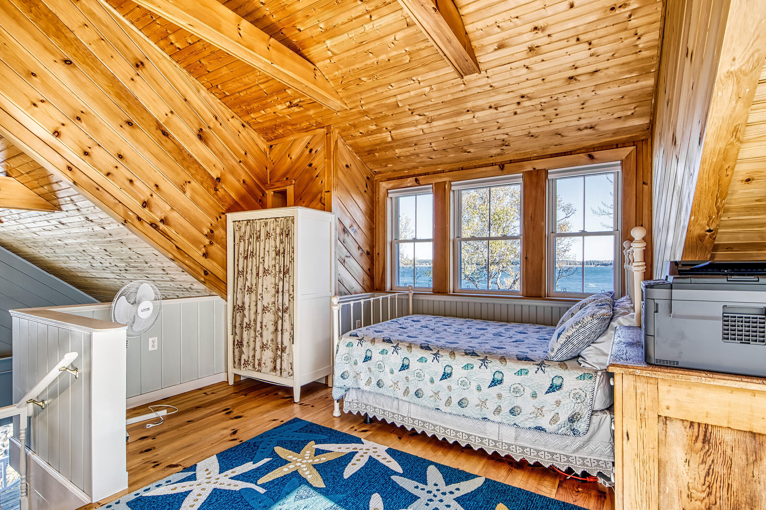 219 Paul Bunyan Road Gouldsboro, ME 04624 - Photo 17 of 27 219 PBR bedroom 2nd fl