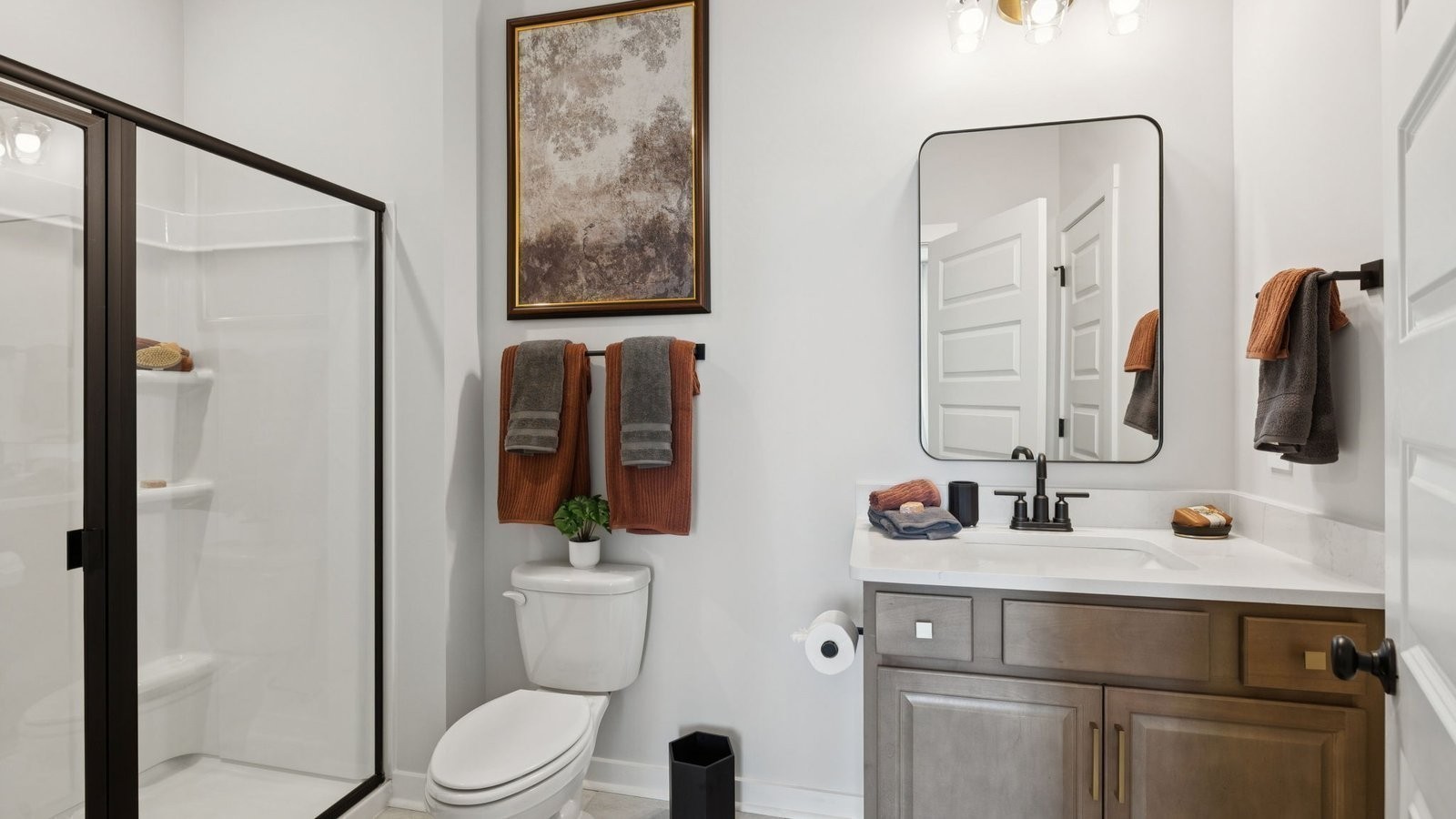 306 Harvest Point Boulevard Spring Hill, TN 37174 - Photo 11 of 70 a bathroom with a toilet sink and mirror