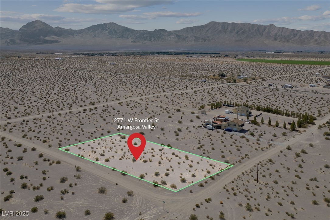 2972 West Old West Road Amargosa Valley, NV 89020 - Photo 12 of 59 Property view of mountains with view of desert and