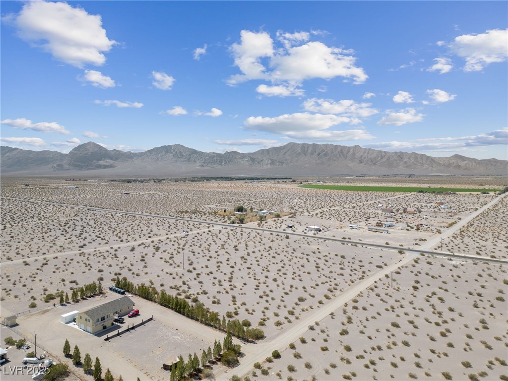 2972 West Old West Road Amargosa Valley, NV 89020 - Photo 46 of 59 Mountain view featuring a rural view and view of d