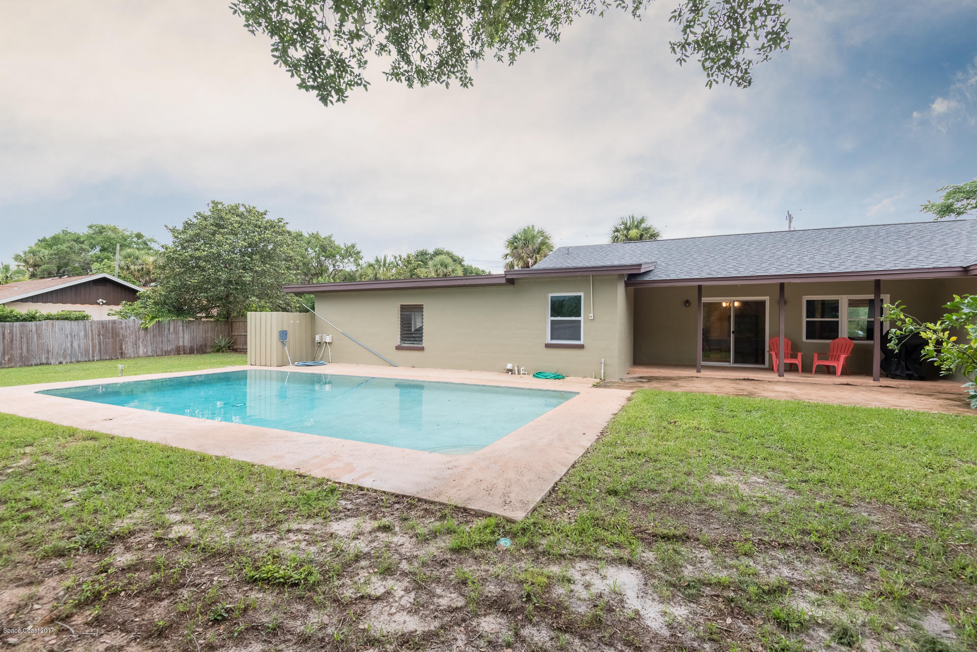 3635 Montgomery Road Mims, FL 32754 - Photo 4 of 19 a view of outdoor space yard and swimming pool