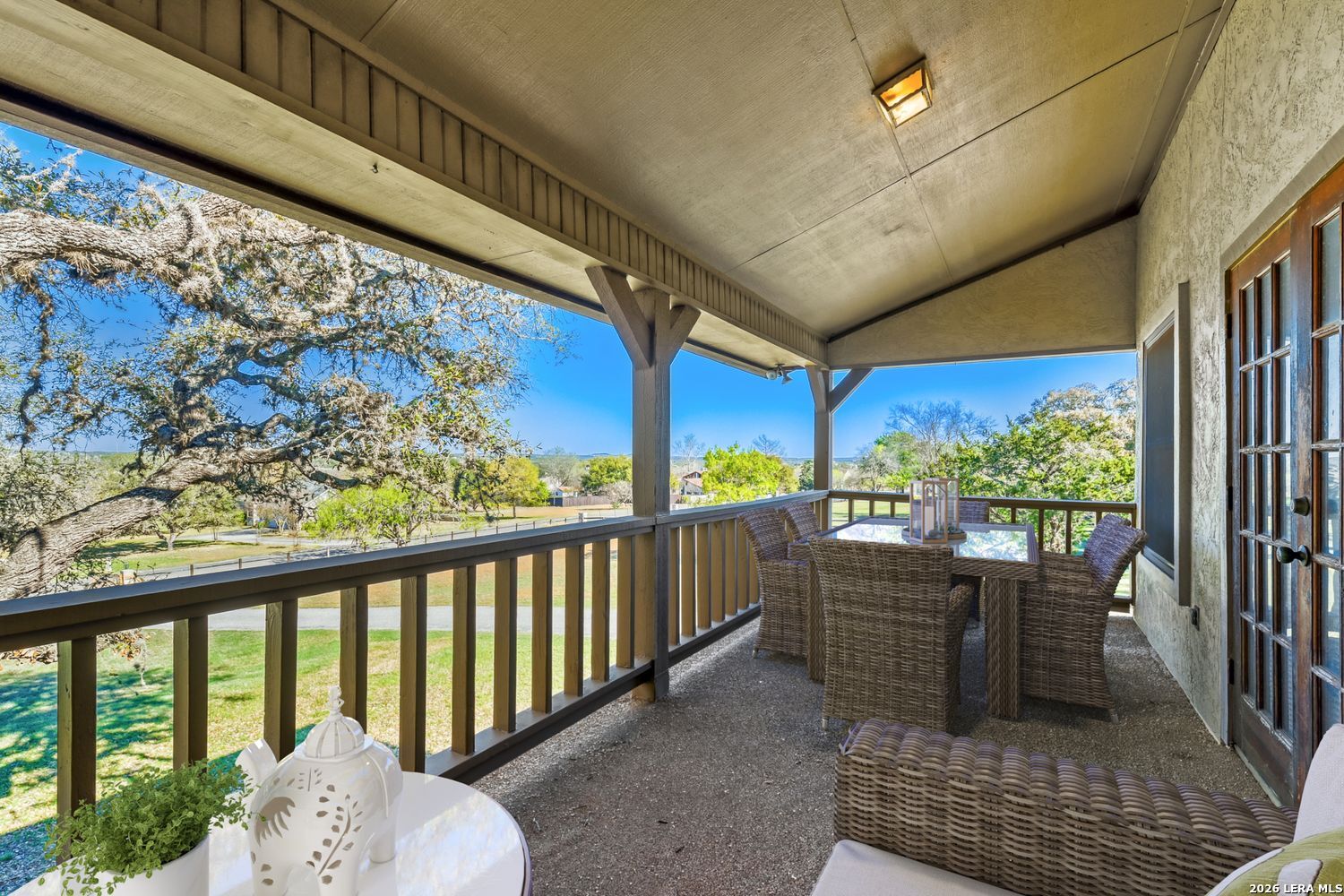29342 Seabiscuit Drive Fair Oaks Ranch, TX 78015 - Photo 13 of 45 a view of balcony with furniture