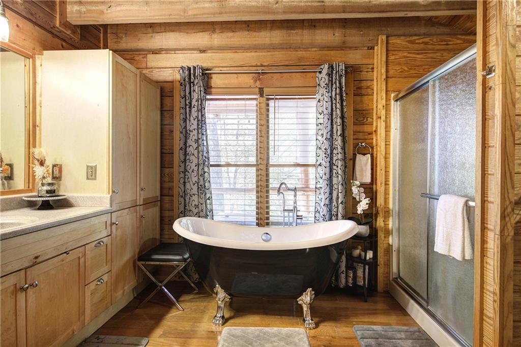 647 Knight Bottom Road Fairmount, GA 30139 - Photo 21 of 62 a view of a dining room with a table and chairs