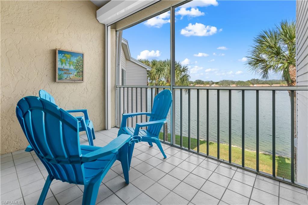 2711 Citrus Lake Drive, Unit F302 Naples, FL 34109 - Photo 4 of 20 a view of a balcony with furniture