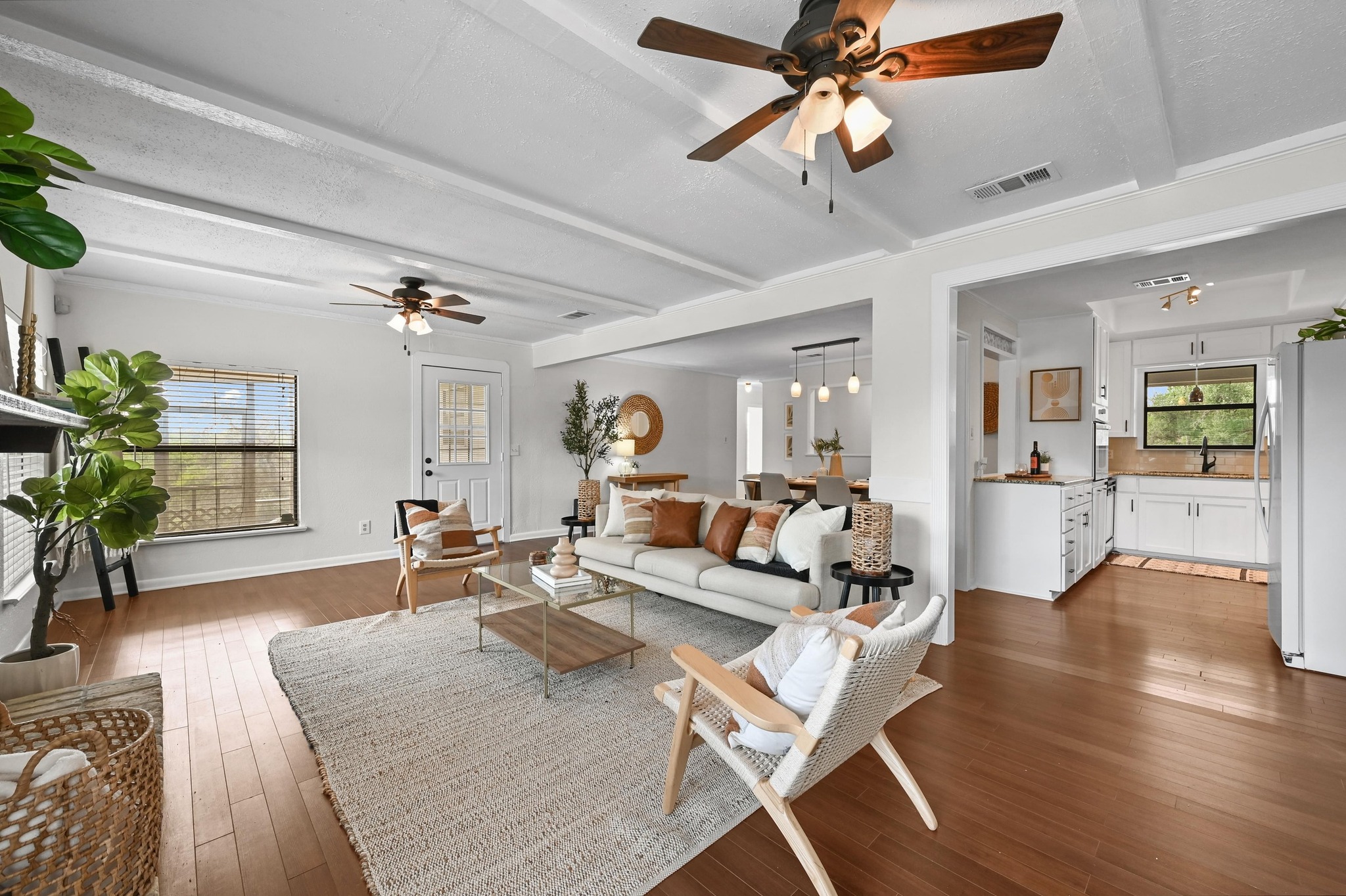 2018 Chaparral Park Road Manchaca, TX 78652 - Photo 8 of 26 a living room with furniture and a large window