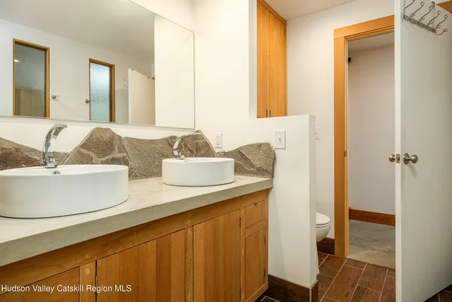 a view of an outdoor space and a yard