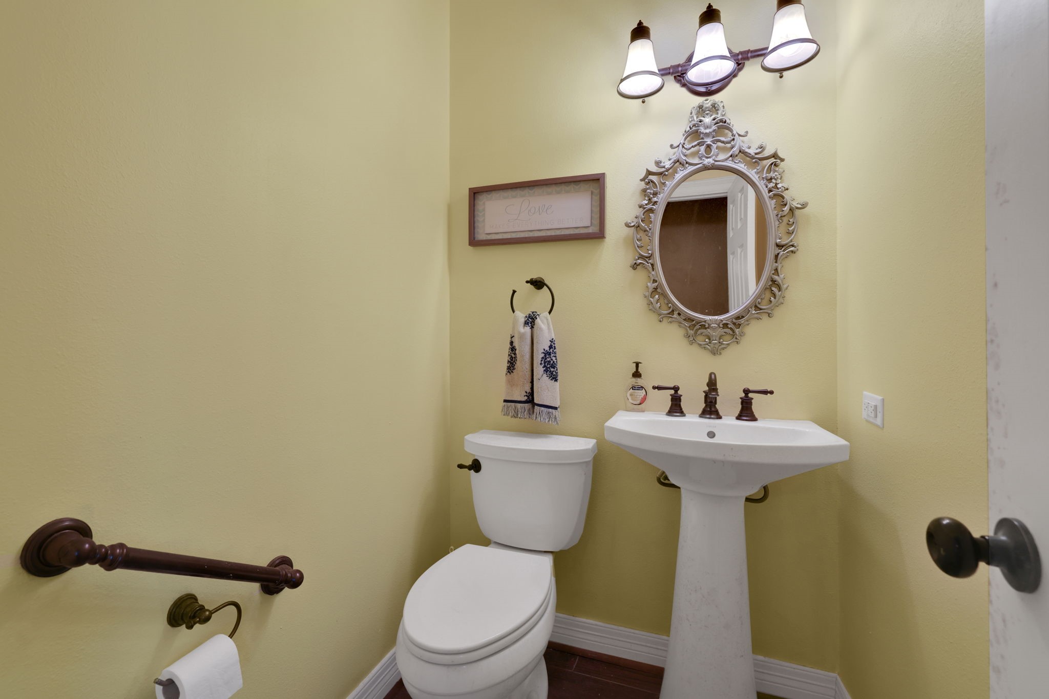 250 Critter Creek Road Coldspring, TX 77331 - Photo 12 of 48 Half bath in main house