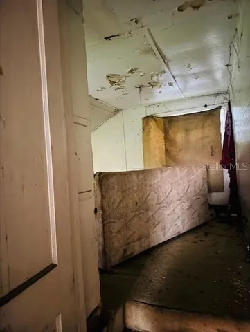 a view of roof and window