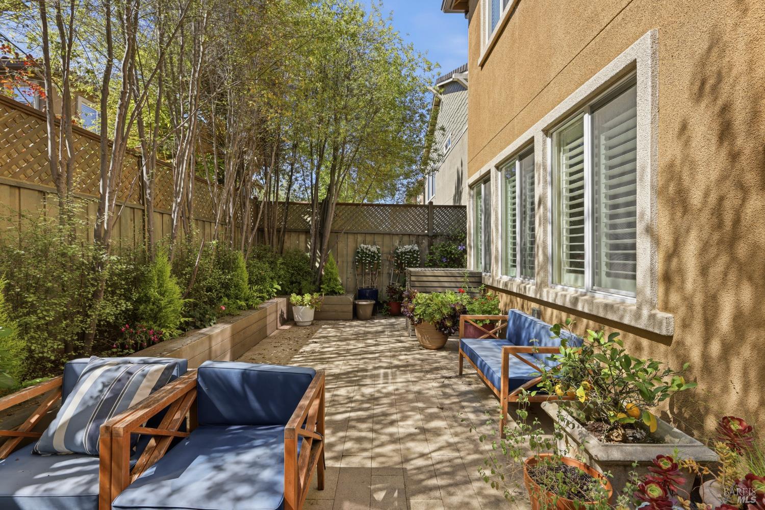 5533 Kennedy Place Rohnert Park, CA 94928 - Photo 30 of 63 a view of backyard with outdoor seating