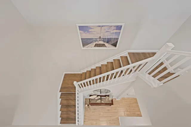 a house view with a outdoor space