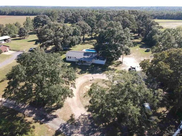 a view of a golf course