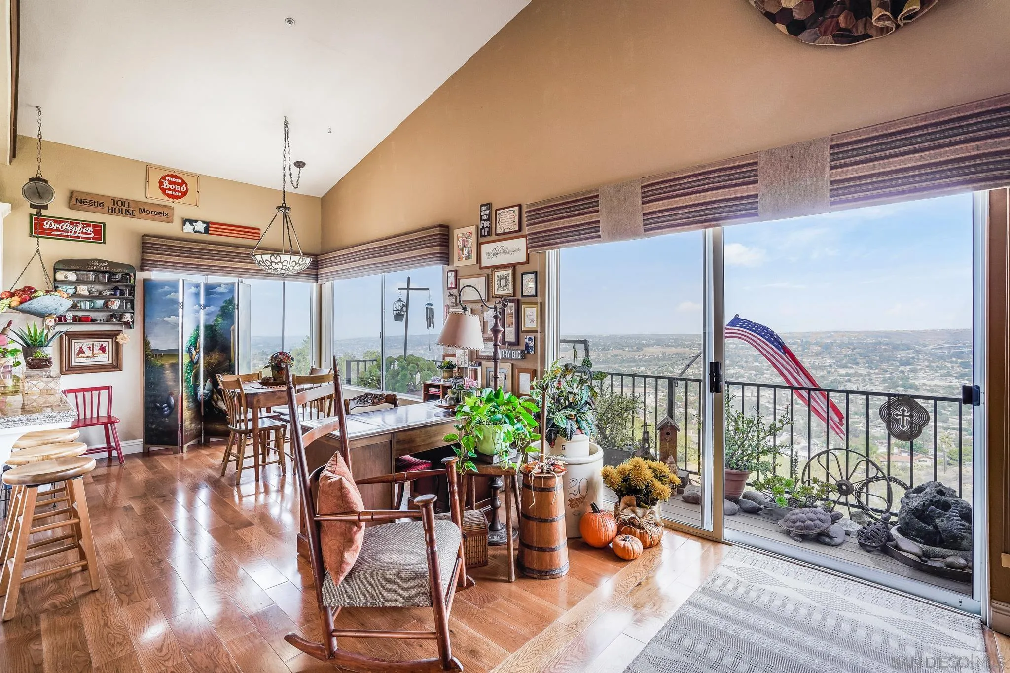 2366 Highview Lane Spring Valley, CA 91977 - Photo 14 of 53 a living room filled with furniture and a potted plant