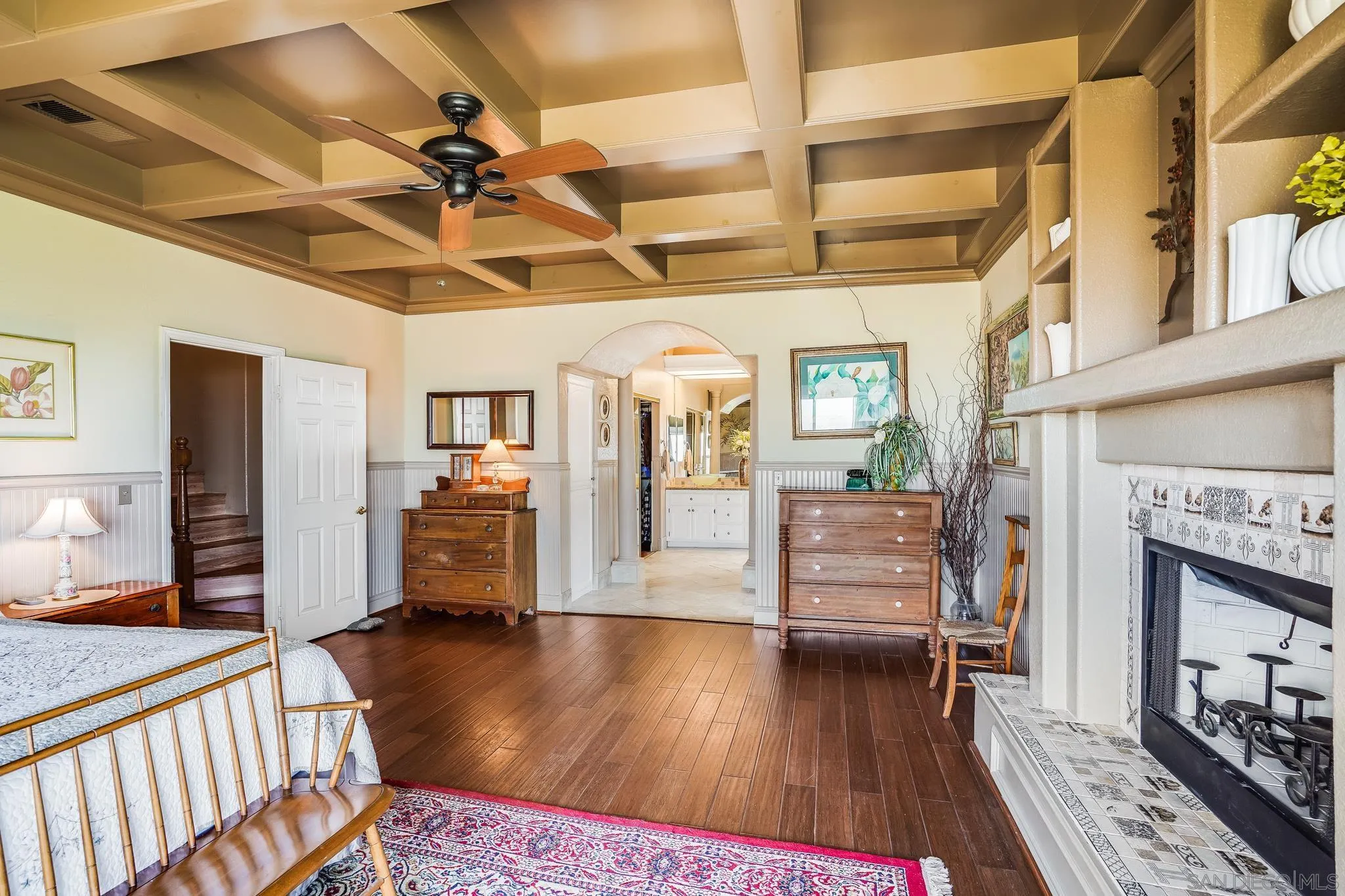 2366 Highview Lane Spring Valley, CA 91977 - Photo 26 of 53 a view of a livingroom with furniture and a ceiling fan
