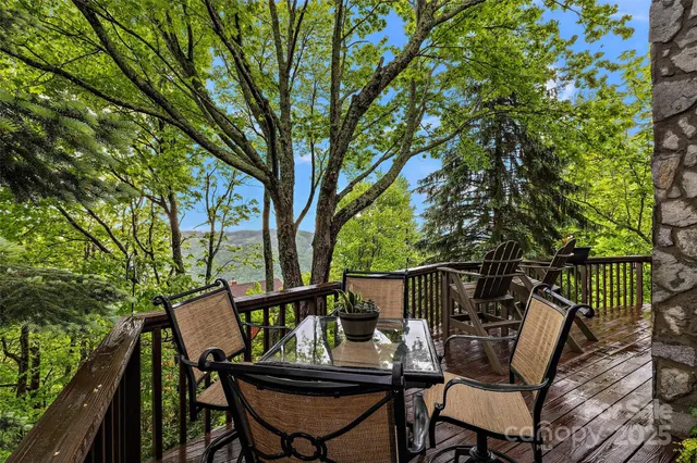 a view of chair and tables