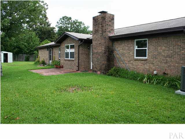 5955 Keystone Road Pensacola, FL 32504 - Photo 18 of 19 Back yard and patio