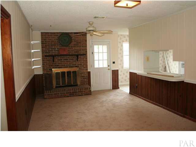 5955 Keystone Road Pensacola, FL 32504 - Photo 5 of 19 Den with fireplace